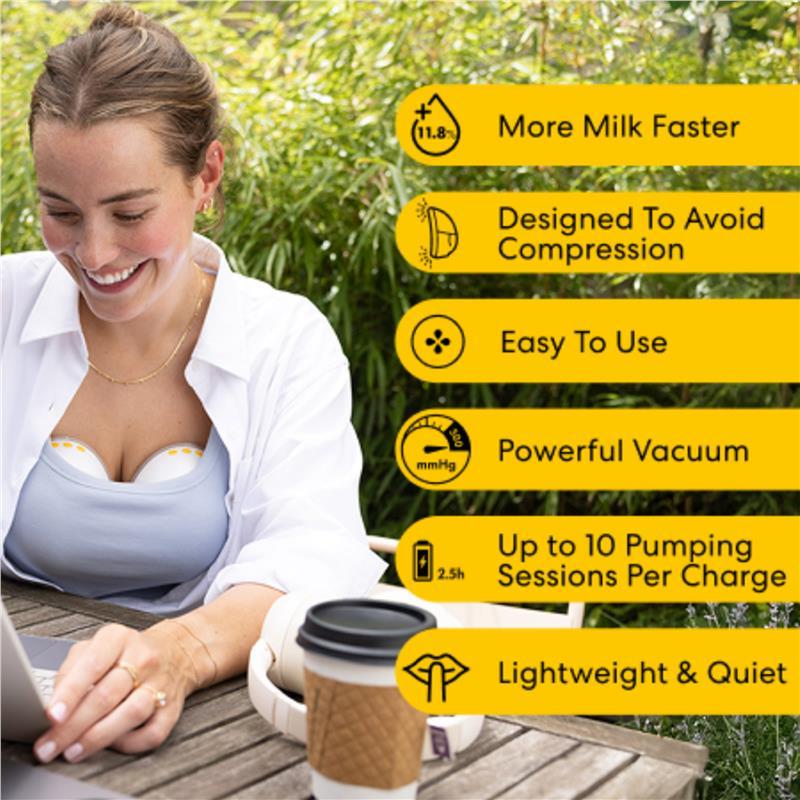 Medela Motion InBra Double Electric Wearable Breast Pump