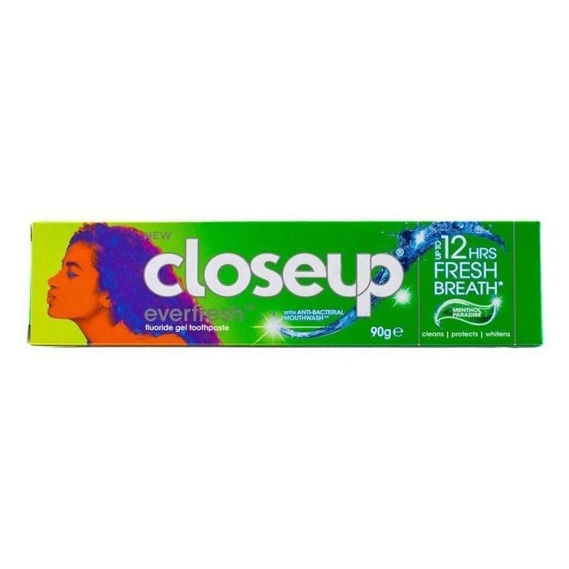 Closeup Everfresh Menthol Paradise Gel Toothpaste 9Pack