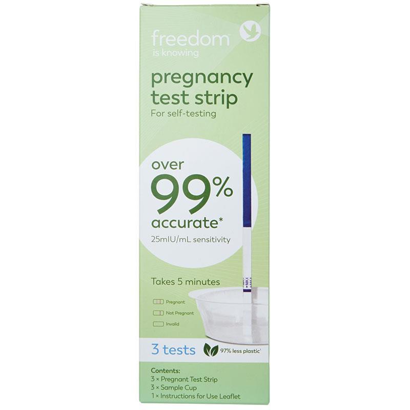 Freedom Pregnancy Test Strips 3 Pack
