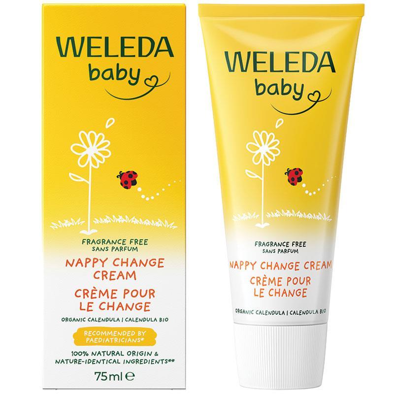Weleda Calendula Nappy Change Cream Fragrance Free 75ml