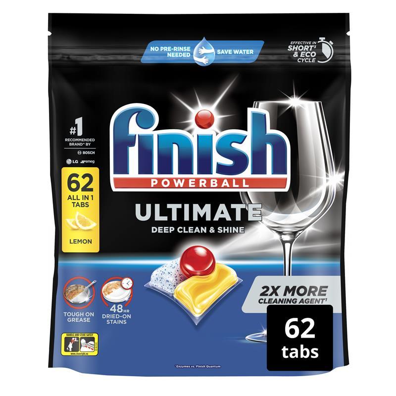 Finish Ultimate Lemon 62 Pack