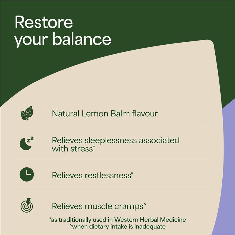 Nature's Own Magnesium + Sleep Effervescent 60 Tablets