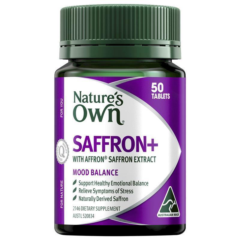 Nature's Own Saffron 50 Tablets