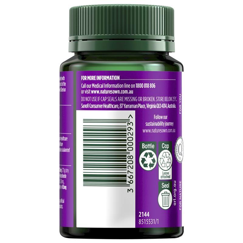 Nature's Own Ashwagandha + 60 Tablets