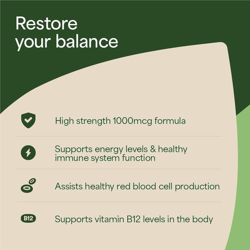 Nature's Own Vitamin B12 200 Tablets Exclusive Size