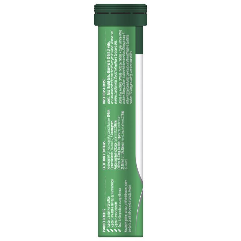Nature's Own Magnesium + Energy Effervescent 20 Tablets