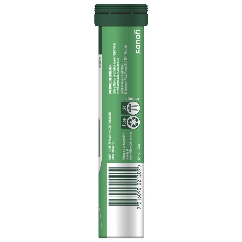 Nature's Own Magnesium + Energy Effervescent 20 Tablets