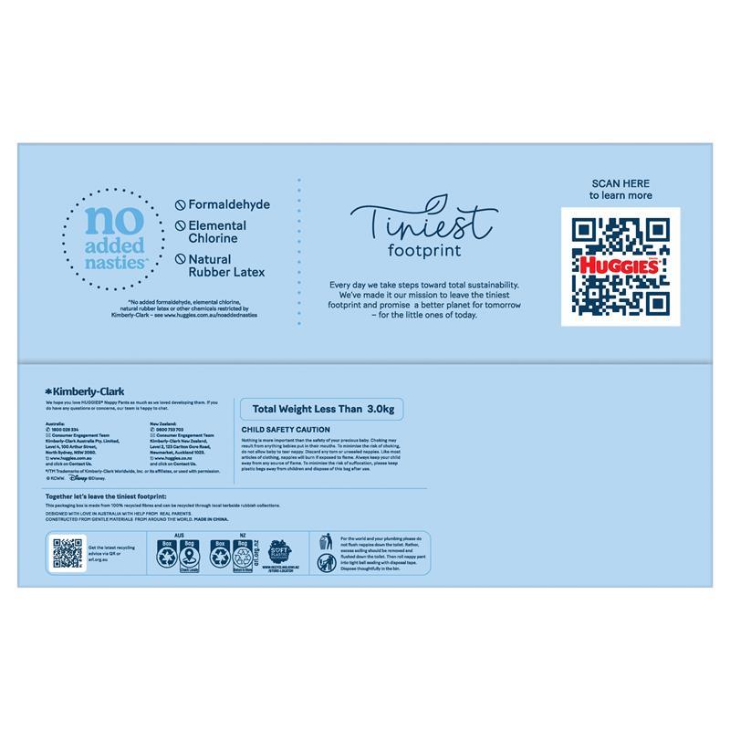 Huggies Ultra Dry Nappy Pants Boys Size 6 (15-20kg) 48 Pack