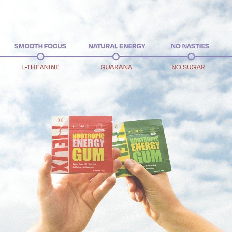 Helix Nootropic Energy Gum Bundle