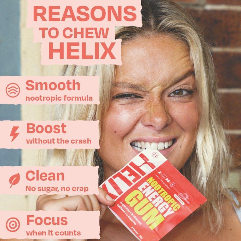 Helix Nootropic Energy Gum Bundle
