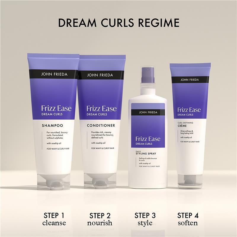 John Frieda Frizz Ease Dream Curls SLS Shampoo 250ml