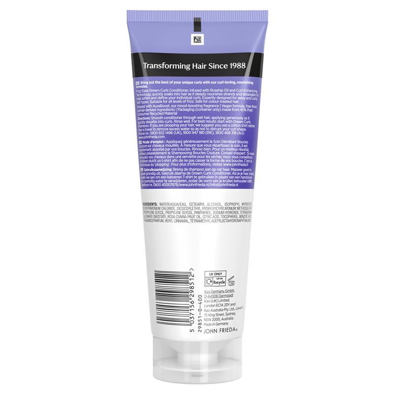 John Frieda Frizz Ease Dream Curls SLS Conditioner 250ml