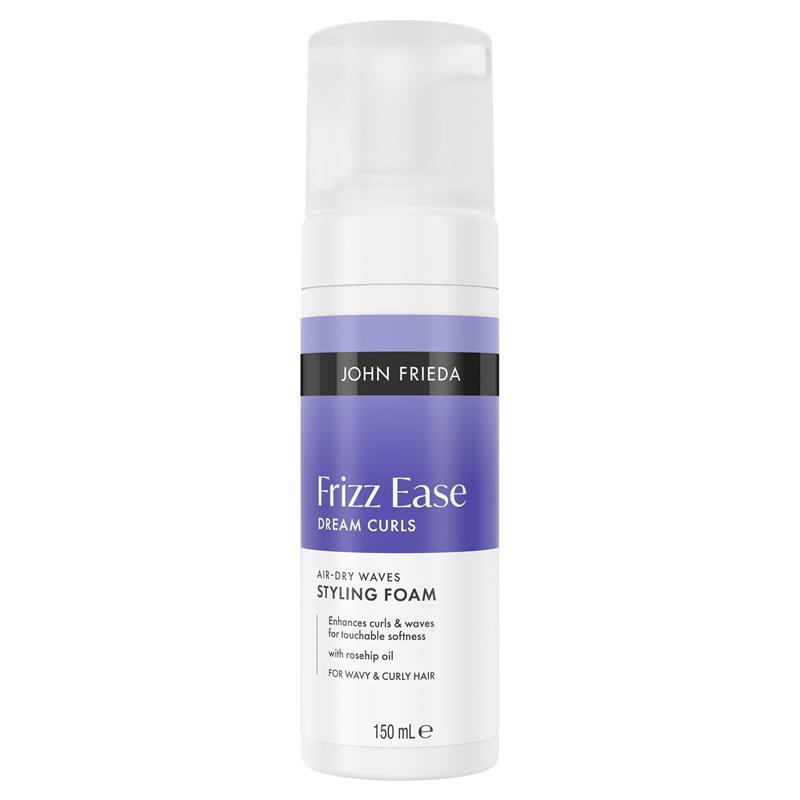 John Frieda Frizz Ease Dream Curls Air Dry Waves Styling Foam 150ml