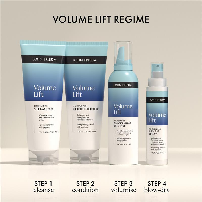 John Frieda Volume Lift Kickstarter Thickening Mousse 200ml