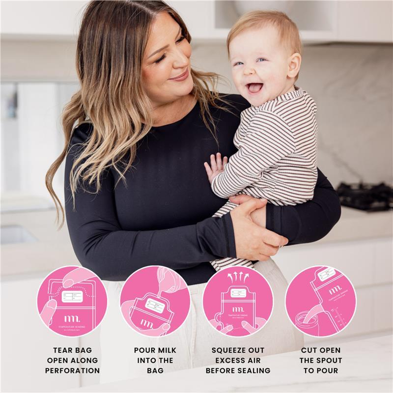 The Midwife Mumma Milk Storage Bags 25 Pack