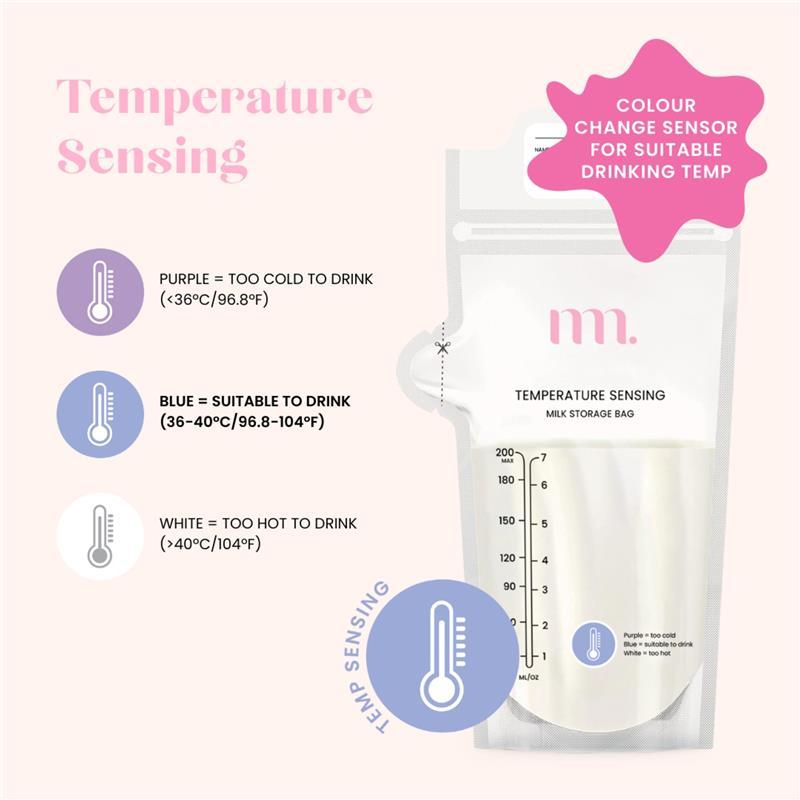 The Midwife Mumma Milk Storage Bags 25 Pack