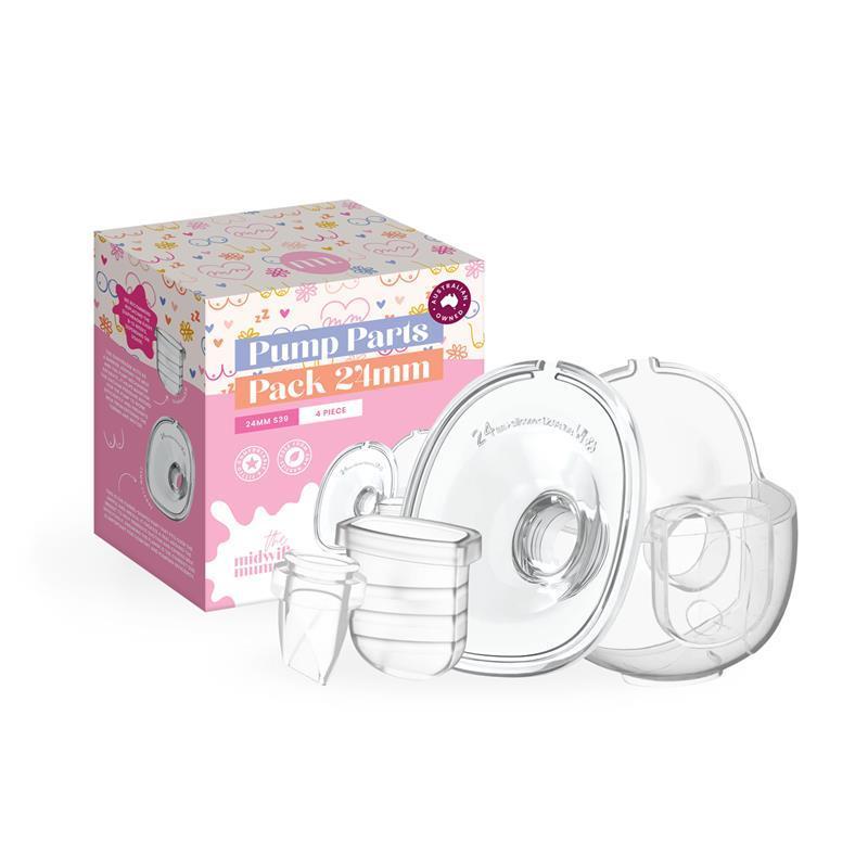 The Midwife Mumma Breast Pump Flange 24 Pack