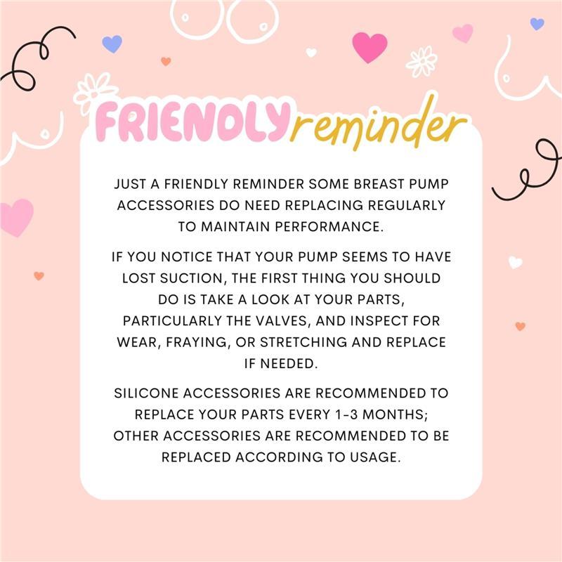 The Midwife Mumma Breast Pump Flange 24 Pack