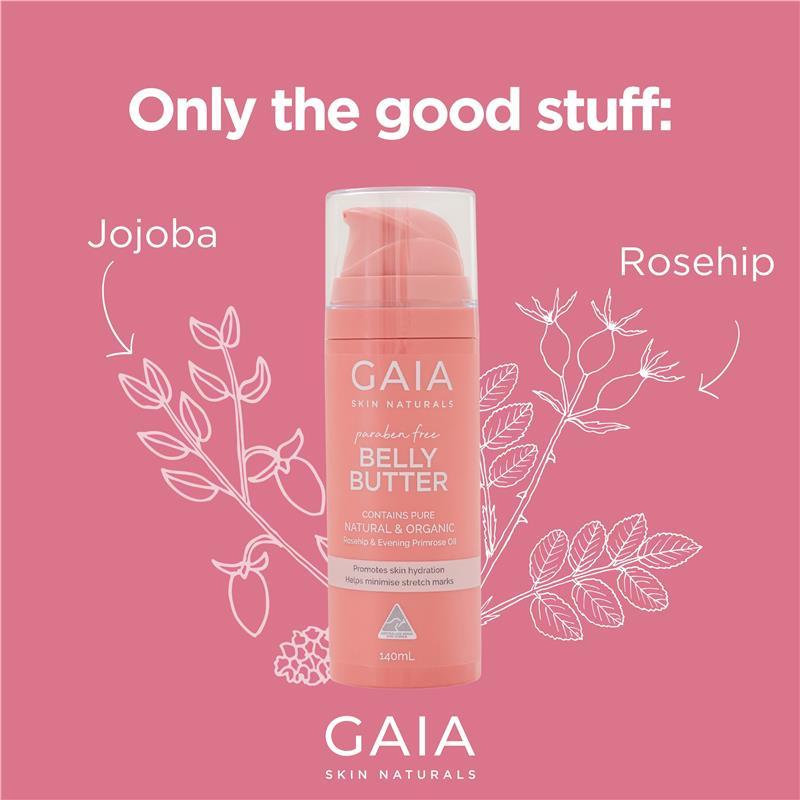 Gaia Skin Naturals Belly Butter 140ml