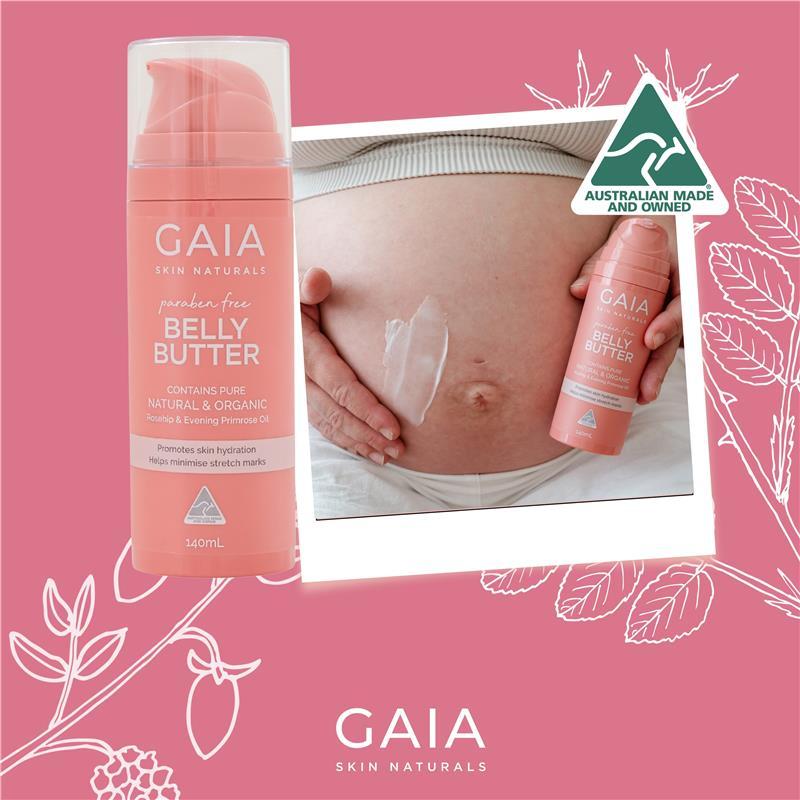 Gaia Skin Naturals Belly Butter 140ml