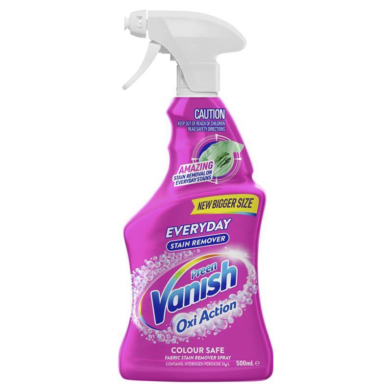 Vanish Preen Oxiaction Everyday Stain Remover Trigger Spray 500mL