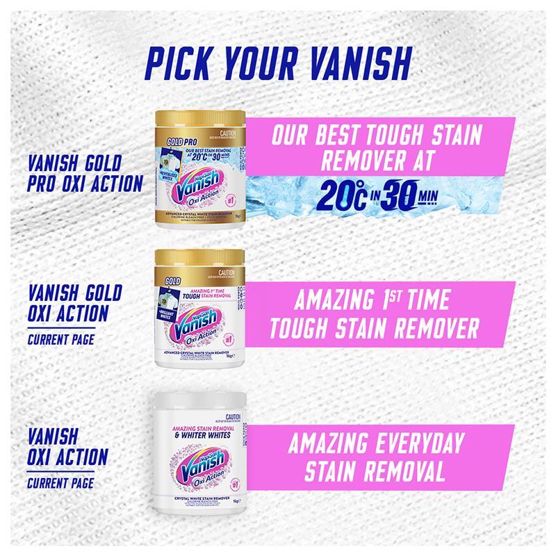 Vanish NapiSan Oxiaction Crystal White 1kg