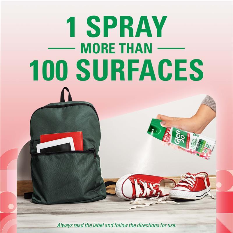 Glen 20 All In One Disinfectant Spray Berry Breeze 300g