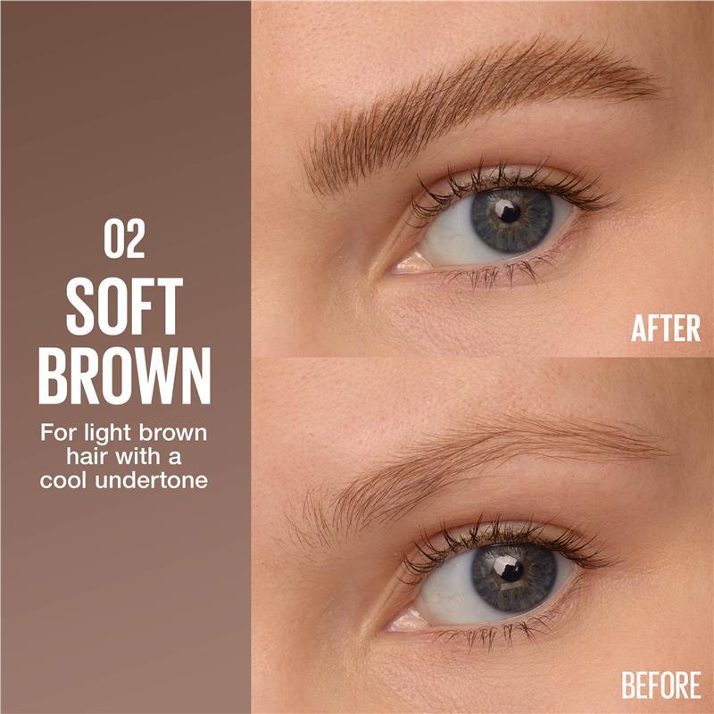 Maybelline Brow Insert Precise Definition Soft Brown 2
