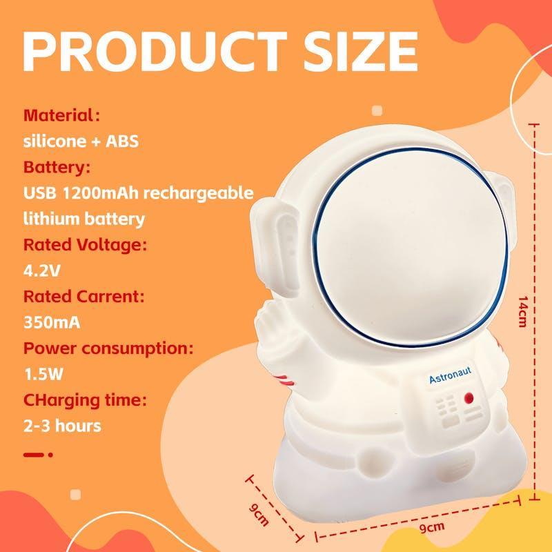Brillar Squishy Astronaut Night Light 1Unit