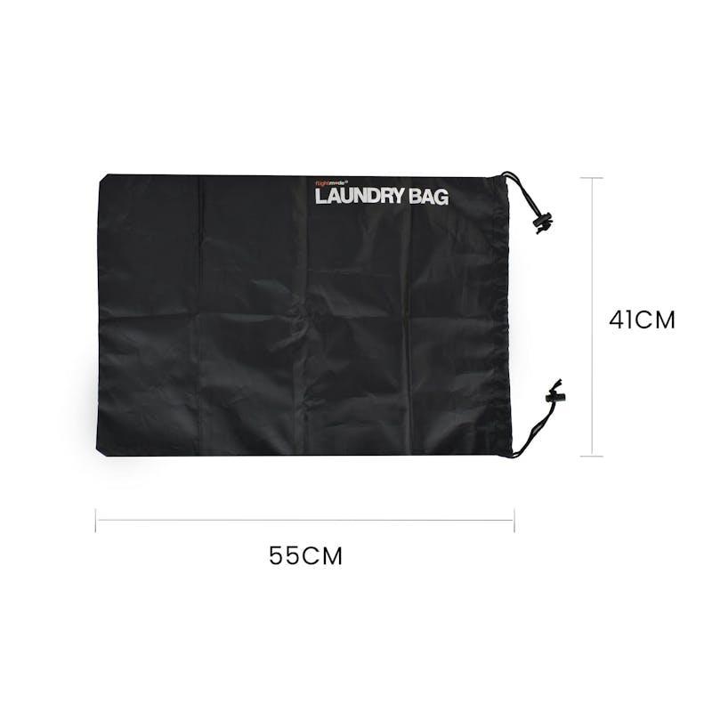 Flightmode 2Pcs Travel Laundry Bag Drawstring Water Resistant Sports Gym Clothes Organiser 1 Pack