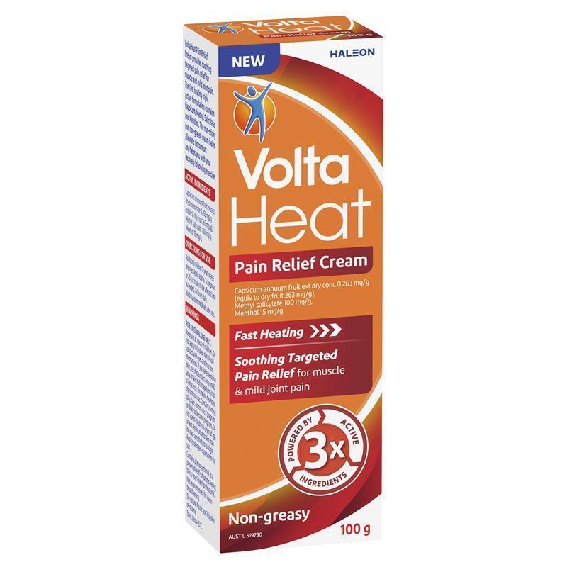VoltaHeat Pain Relief Cream 100g