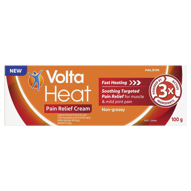 VoltaHeat Pain Relief Cream 100g