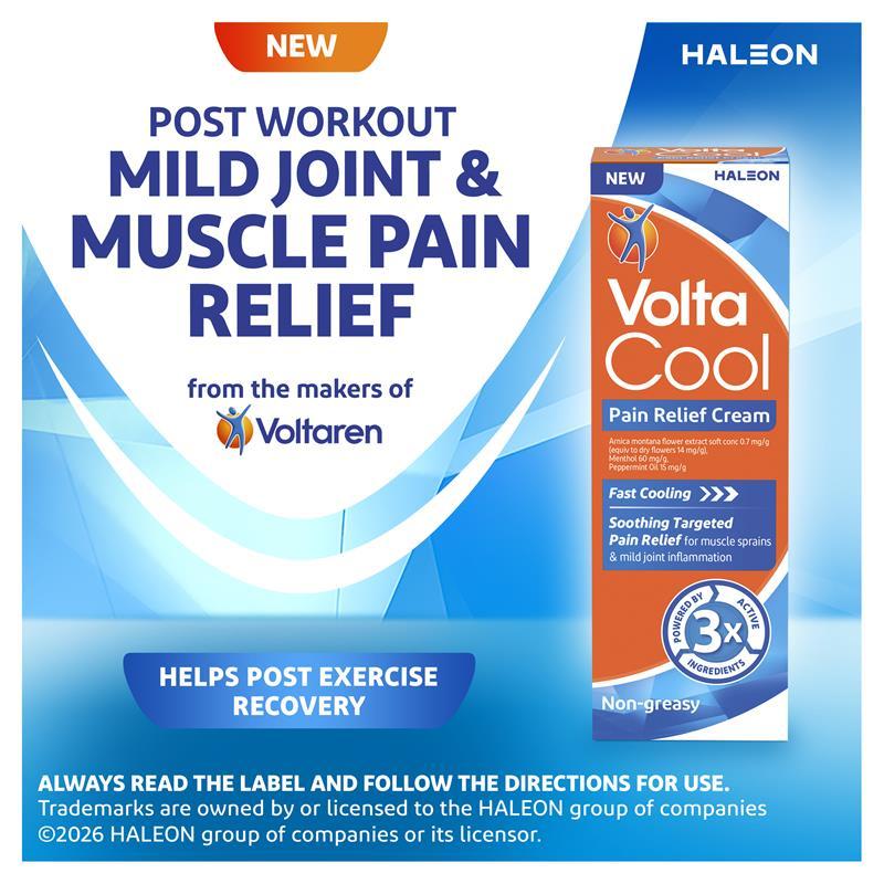 VoltaCool Pain Relief Cream 100g