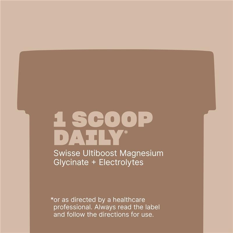 Swisse Ultiboost Magnesium Glycinate + Electrolytes Powder 144g