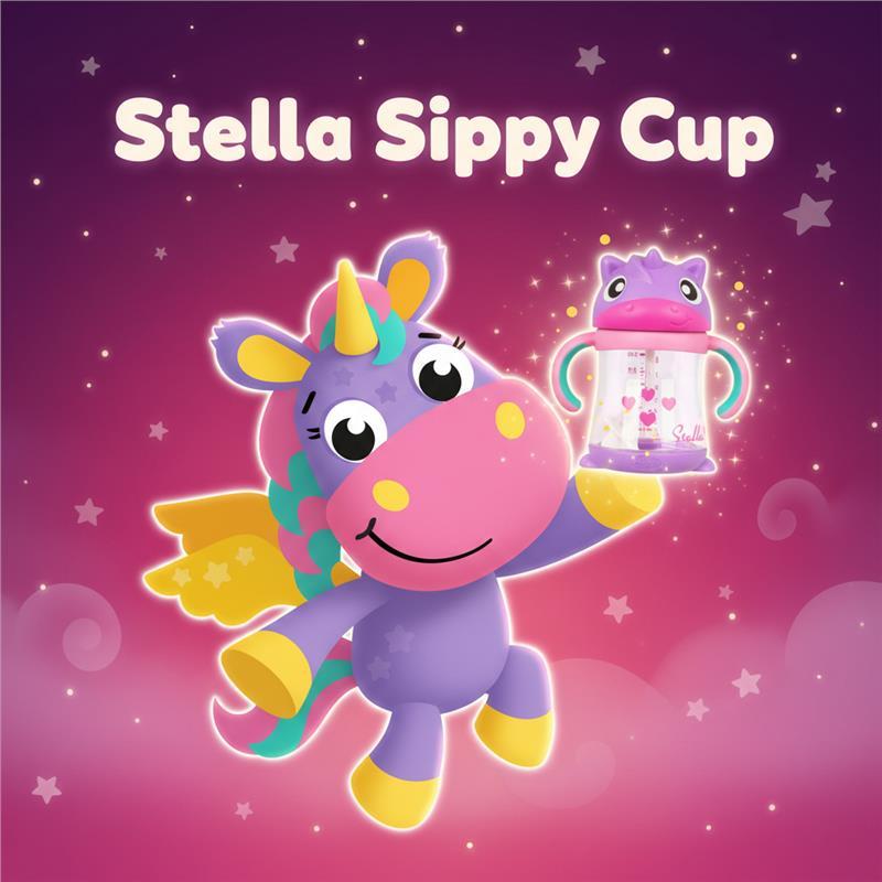 Playgro Stella Weighted Straw Sippy Cup 6m+
