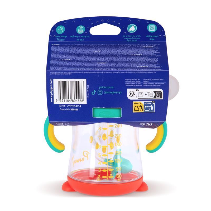 Playgro Penny Weighted Straw Sippy Cup 6m+