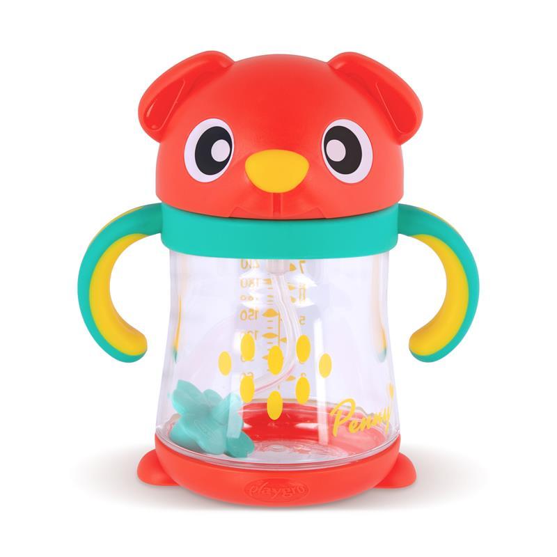Playgro Penny Weighted Straw Sippy Cup 6m+