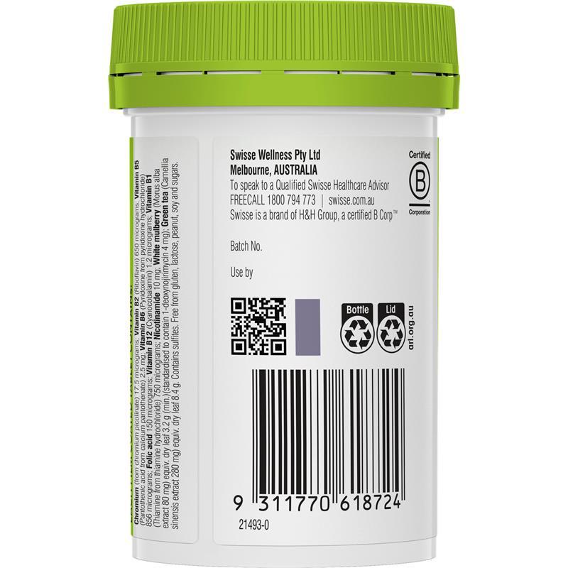 Swisse Ultiboost Glucose Spike Control 60 Tablets