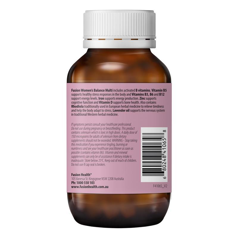 Fusion Womens Balance 60 Capsules