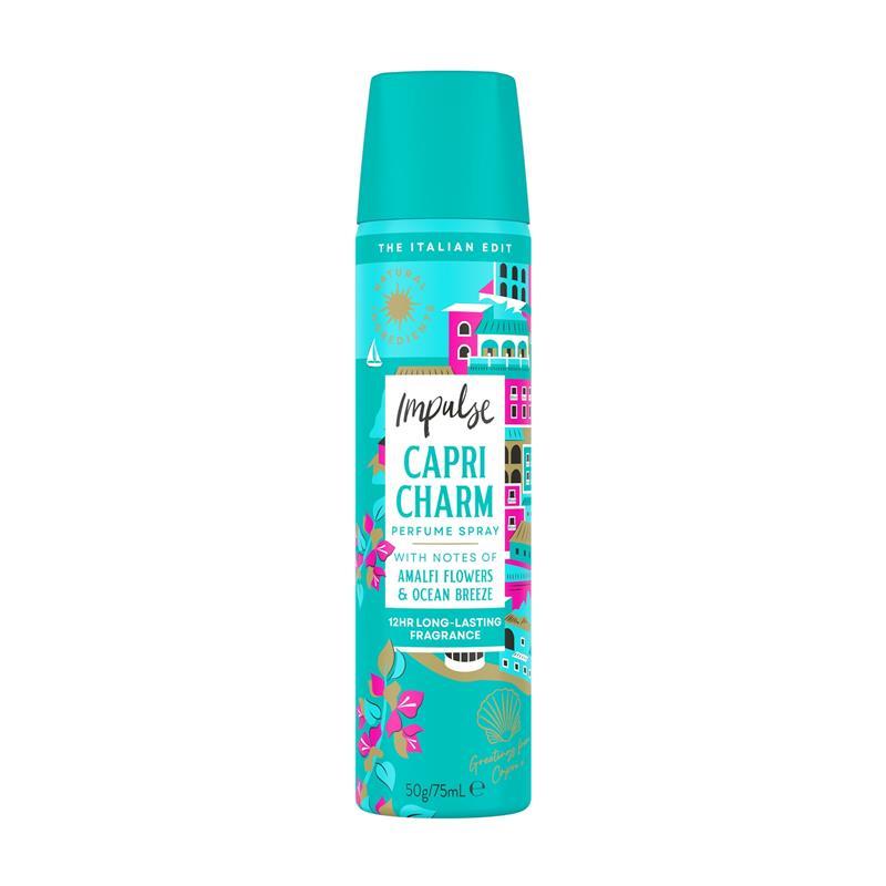 Impulse Body Spray Capri Charm 75ml