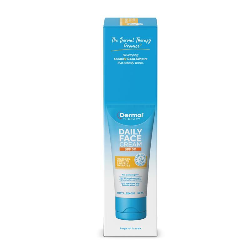 Dermal Therapy Daily Face Cream SPF 50 50ml