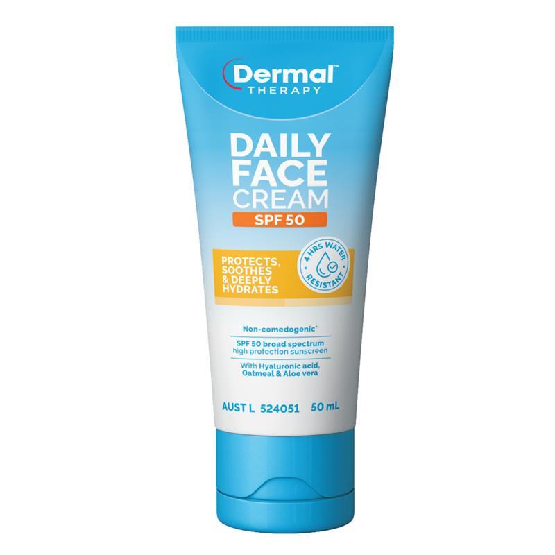 Dermal Therapy Daily Face Cream SPF 50 50ml