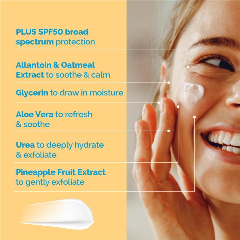 Dermal Therapy Daily Face Cream SPF 50 50ml