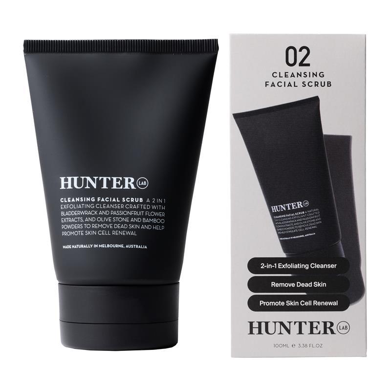 Hunter Lab Cleansing Facial Scrub 100ml