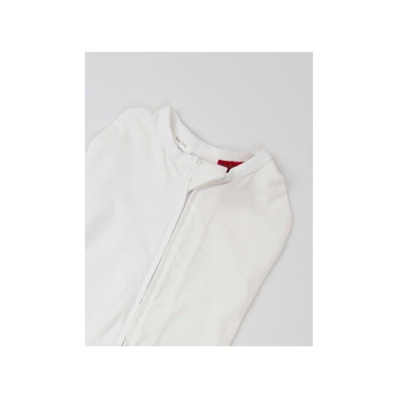 babystudio Bamboo Swaddle Pouch 0.5 TOG Small (0-3 Months) - Bright White 1pc