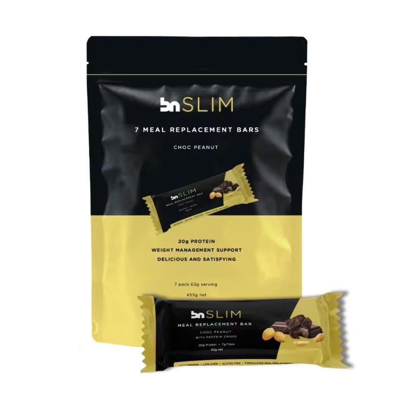 BN Healthy Slim - Meal Replacement Bars Chocolate Peanut 7 Pack