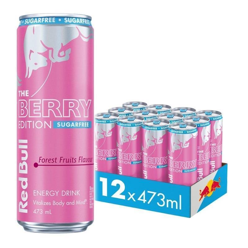 Buy Red Bull 473ml Sugar Free Berry Edition 12 Pack online at Chemist Warehouse