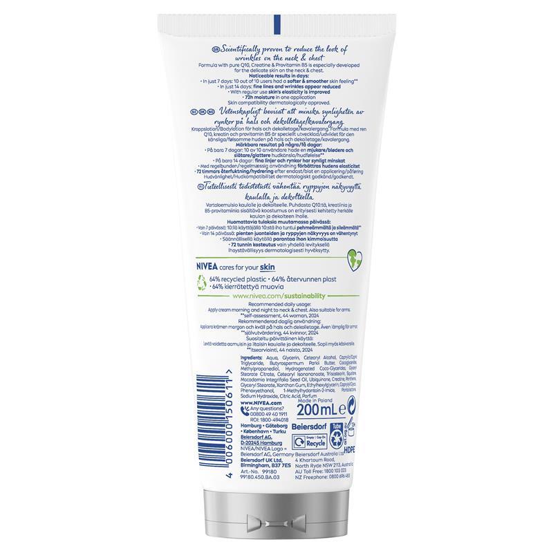 Nivea Q10 Firming + Anti-Wrinkle Cream 200ml