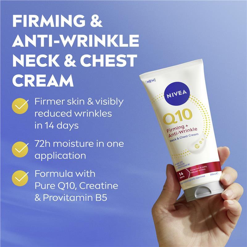 Nivea Q10 Firming + Anti-Wrinkle Cream 200ml