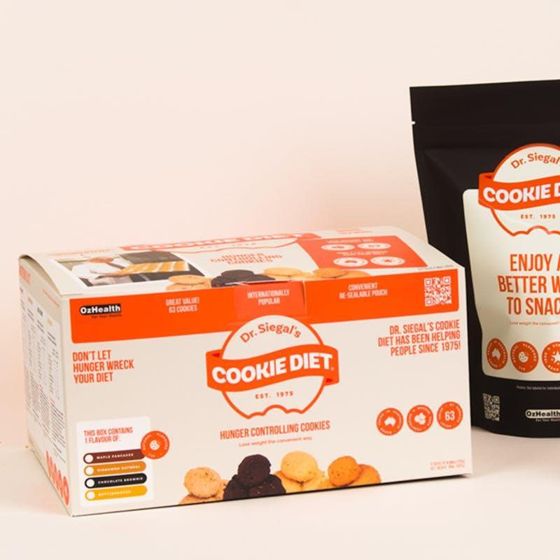 OzHealth Dr Siegal’s Cookie Diet 1 Week Supply Chocolate Brownie